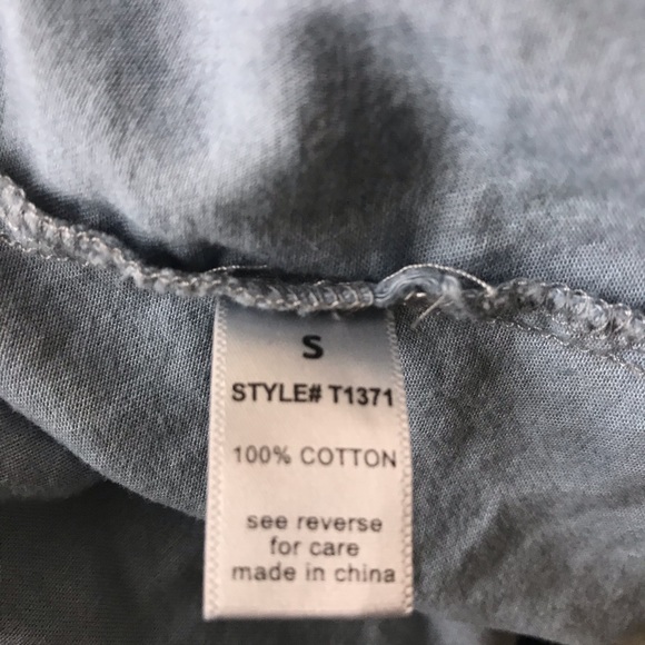 Active USA Button down chambray tunic size small - Picture 6 of 6